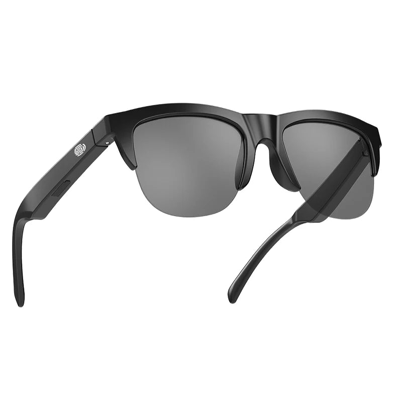 Vente en gros sans fil Blue Tooth 5.3 stéréo lunettes de soleil écouteurs conduction osseuse cyclisme écouteurs d’extérieur casque lunettes intelligentes