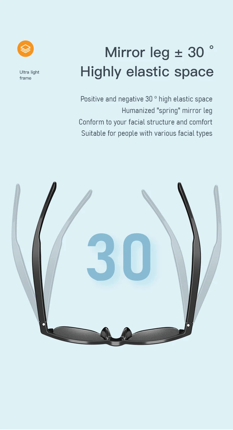 Vente en gros sans fil Blue Tooth 5.3 stéréo lunettes de soleil écouteurs conduction osseuse cyclisme écouteurs d’extérieur casque lunettes intelligentes