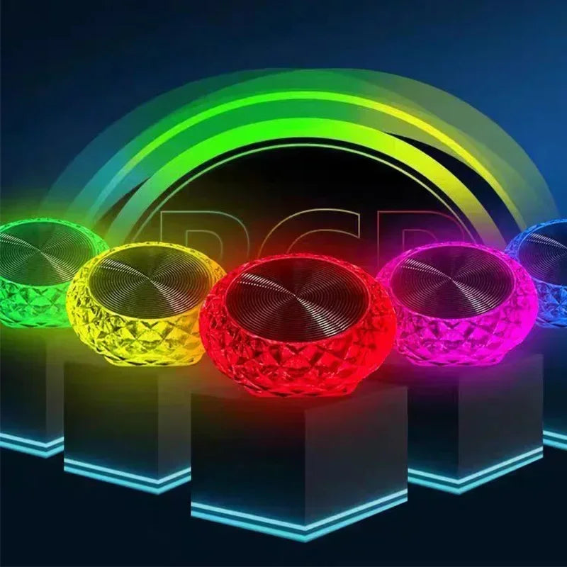 1PCS Intérieur de voiture USB Lumière d’ambiance LED Lumières de signalisation décoratives Décorations de lampe de lecture automatique